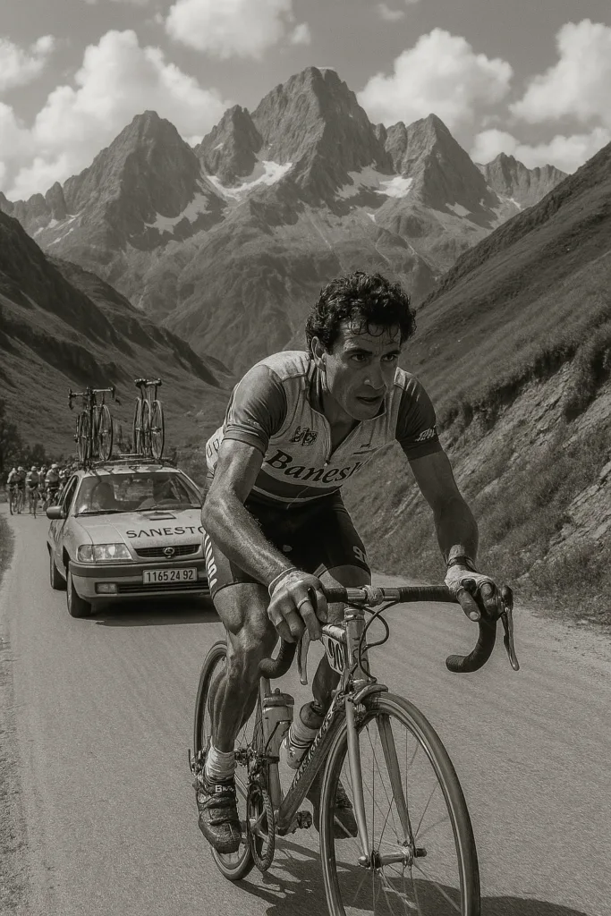 Chiappucci en el tour de francia 